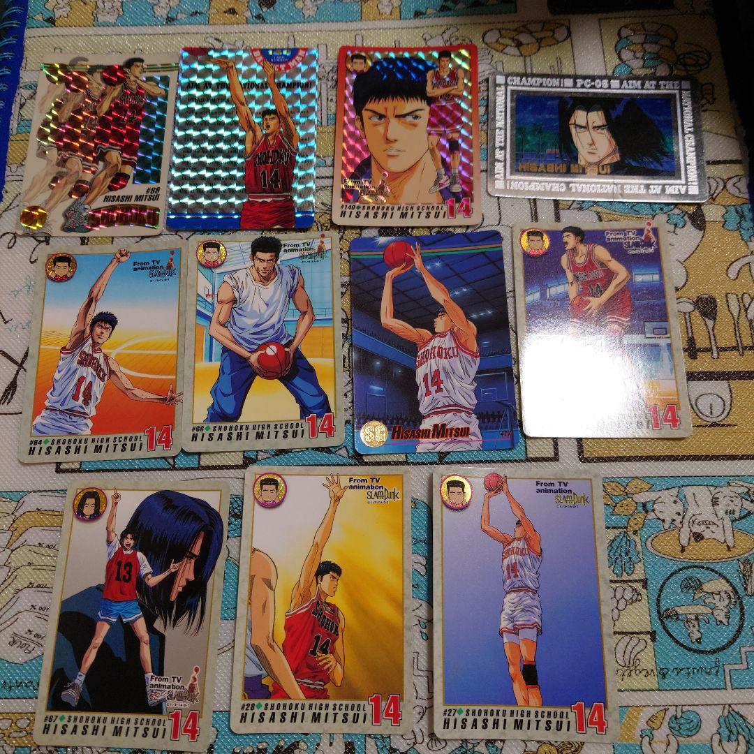スラムダンク　三井寿　カードダス11枚セット　SLAM DUNK　井上雄彦