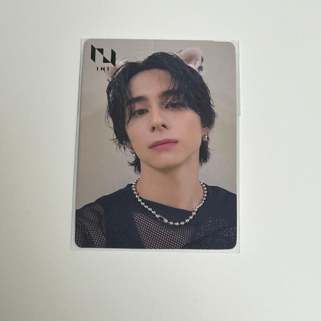 INI 西洸人 ユニバ 特典 トレカ