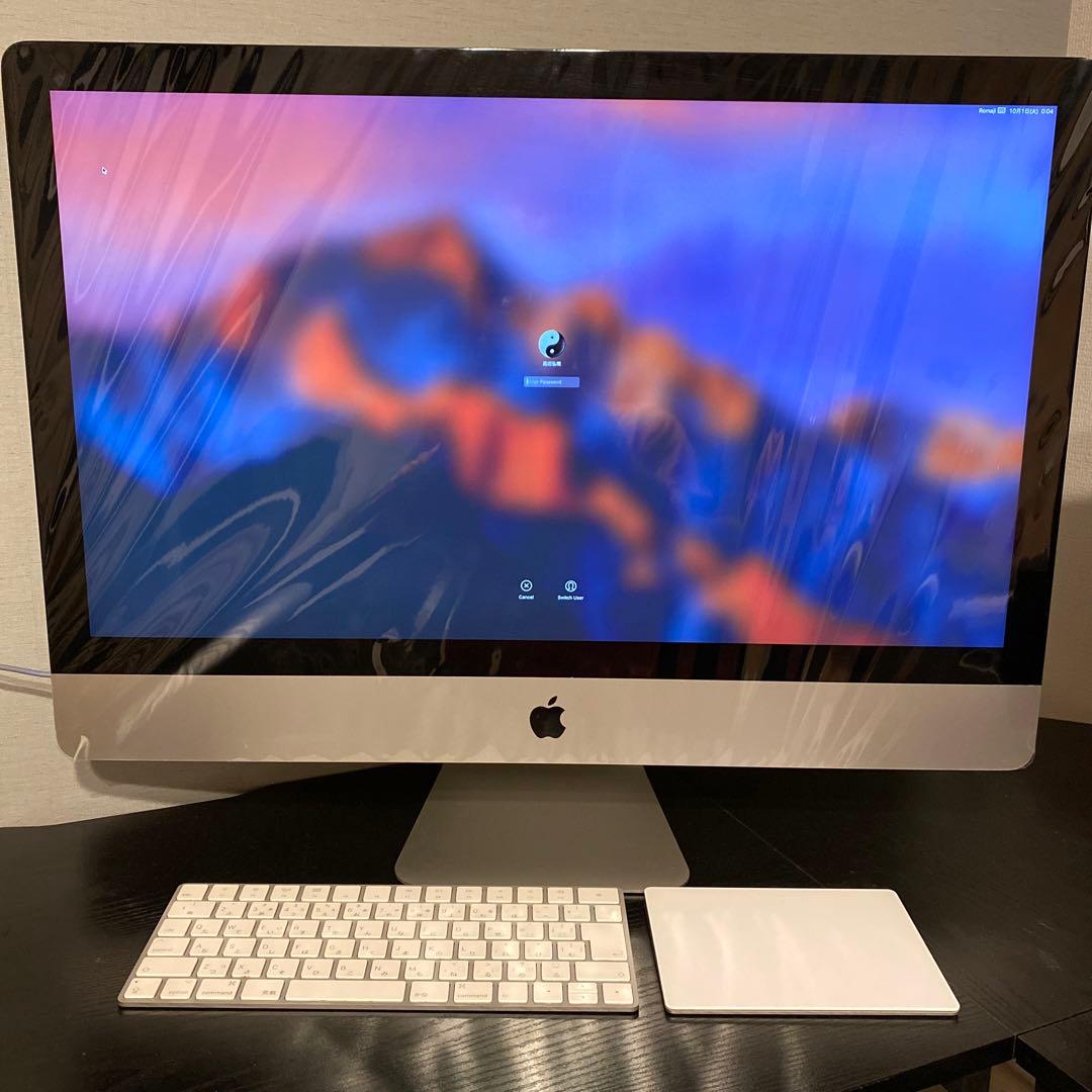【画面フィルム取らずに使用】iMac 27インチ