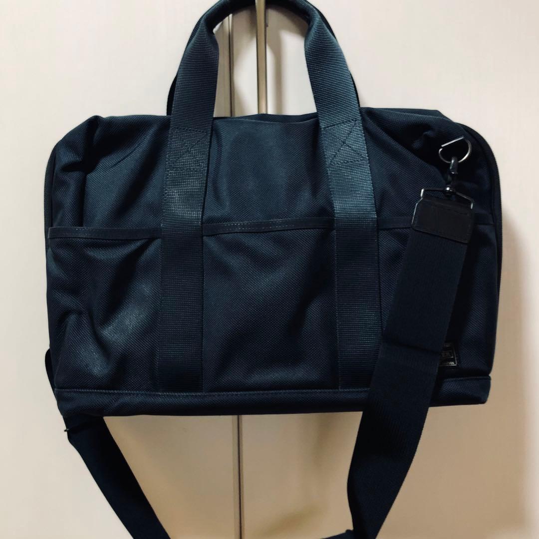 ポーター ステージ 2WAY ブリーフケース ビジネスバッグ ネイビー　美品