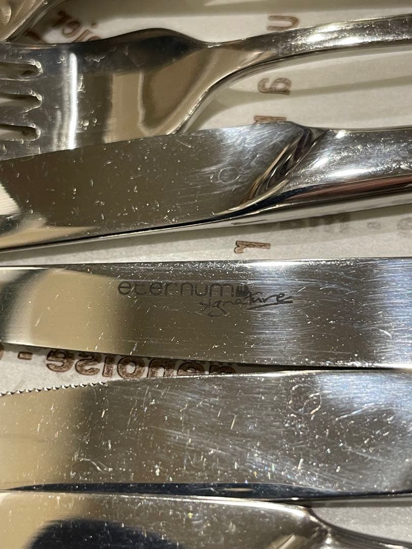 ステンレス製カトラリーセット 92点