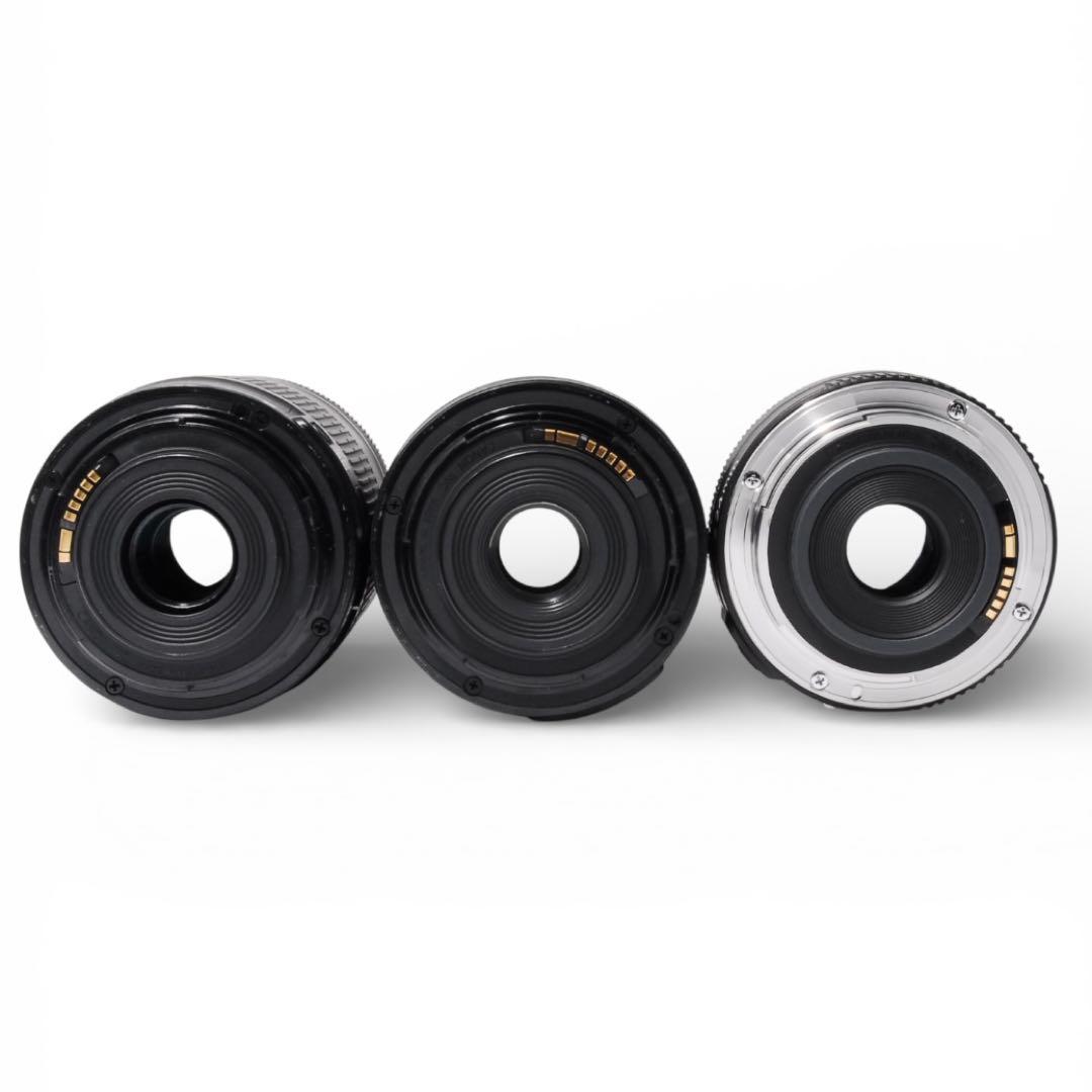 ❣️高性能STMトリプルレンズセット❣️Canon Kiss X8ｉ一眼レフカメラ