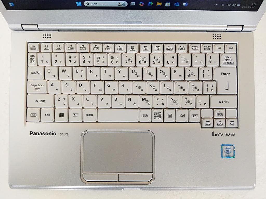 Panasonic レッツノート CF-LX6