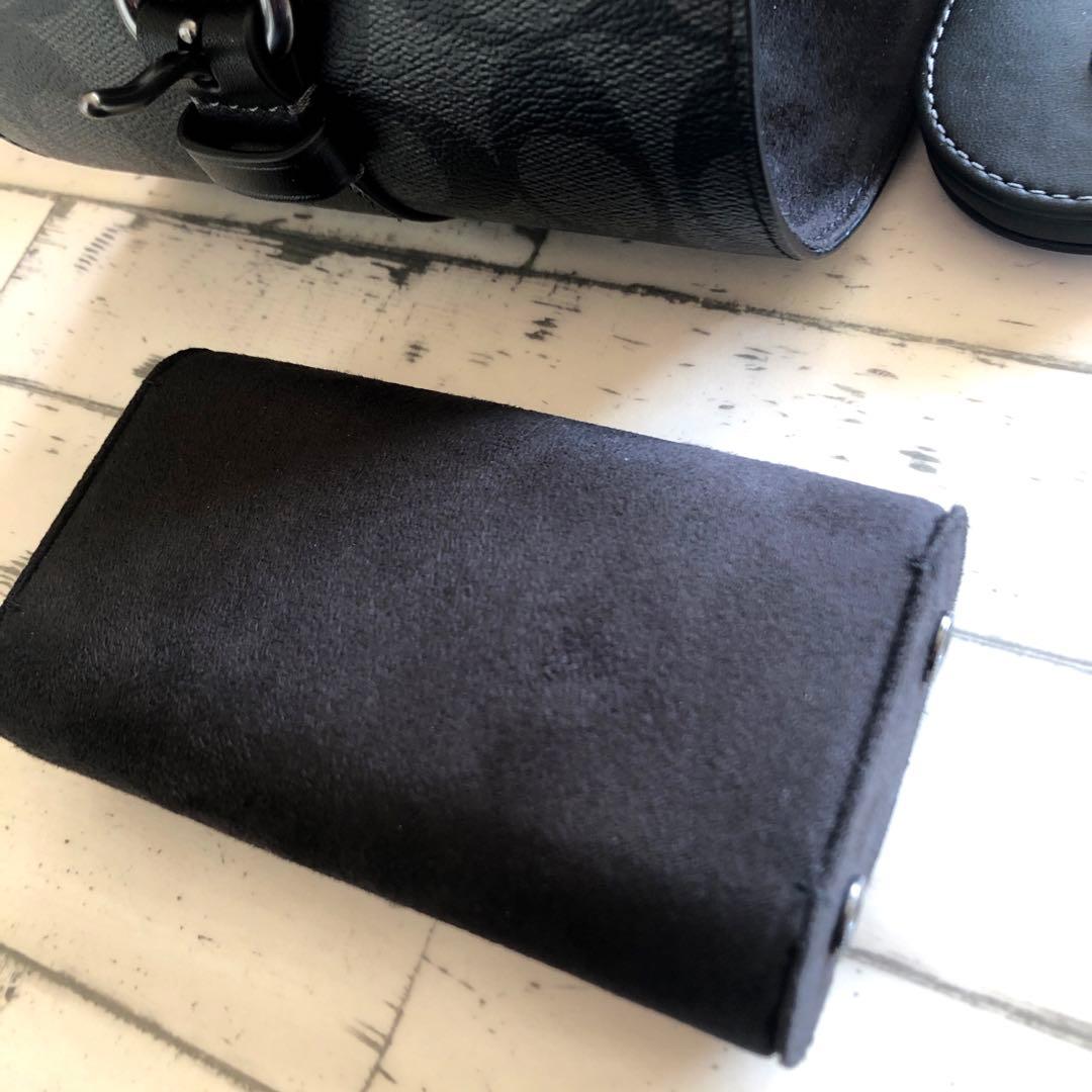 コーチ 腕時計ケース COACH /トラベル/キャンバス レザー/極美品