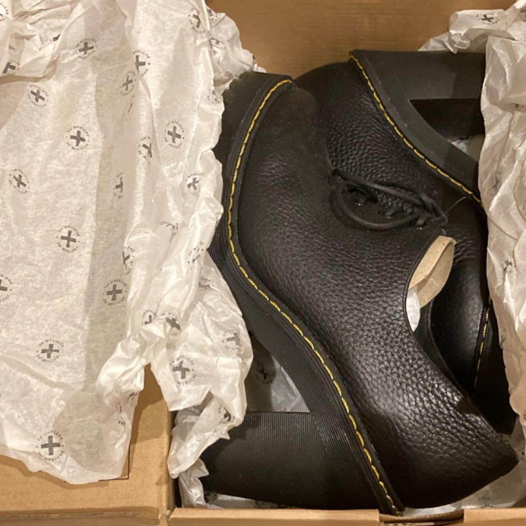 【箱有り】ドクターマーチン SALOME Ⅱ ハイヒール ローファー ブラック