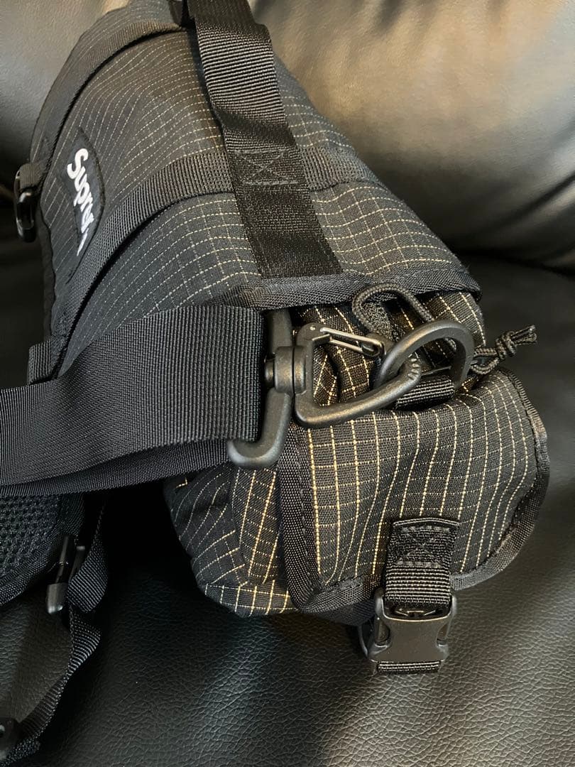 Supreme Mini Duffle Bag 黒　24ss week1