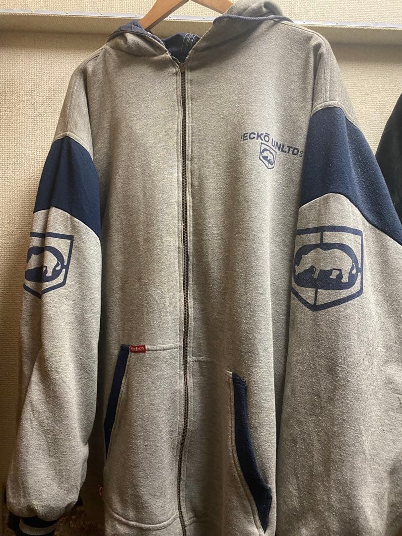 ECKO UNLTD. フルジップパーカー リバースジャケット bboy b系