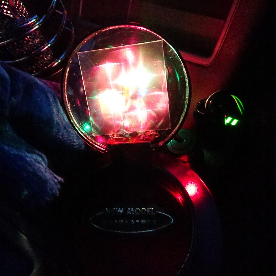 当時物 光り物 ファンタジードーム&シガームードランプ　２セット