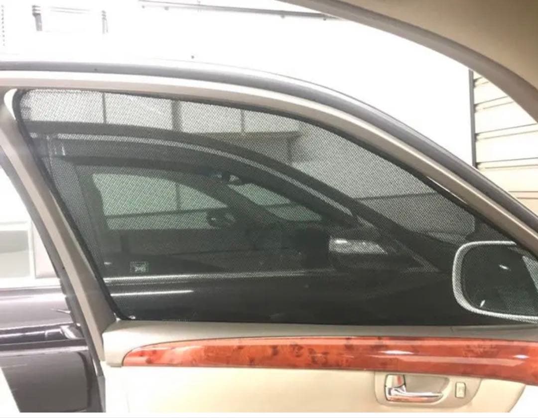 Newセルシオ30 前期 後期 日除け バイザー 運転席 メッシュ 専用 設計