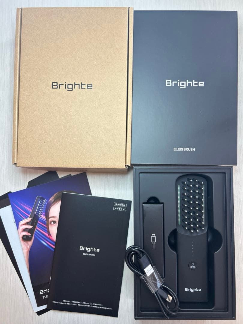 【付属品完備】Brighte ブライト エレキブラシ