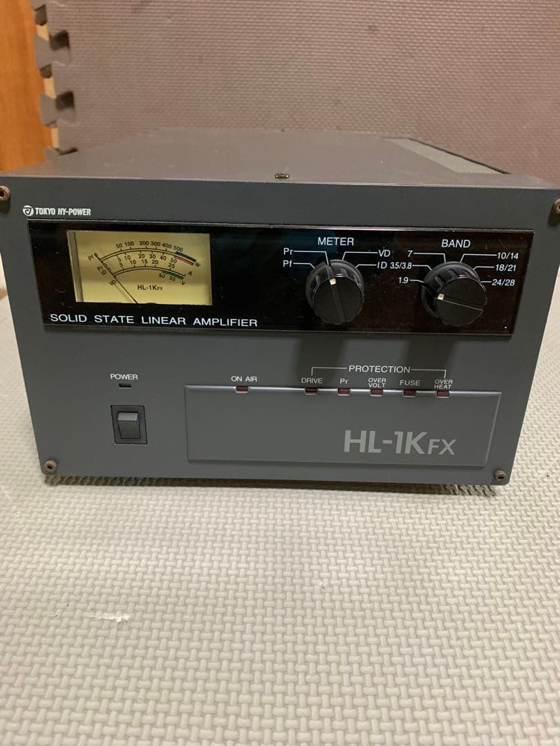 【動作未確認】東京ハイパワーのHL-1KFXソリッドステートHFリニアアンプ