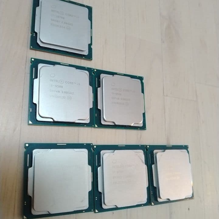 CPU i7-10700他　6枚