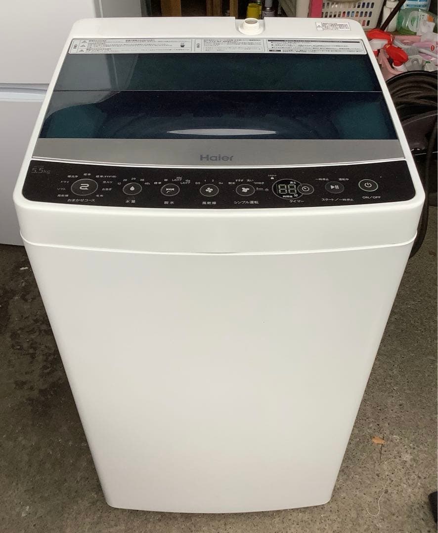 ケンケン ハイアール 5.5kg全自動電気洗濯機 JW-C55A 18年製