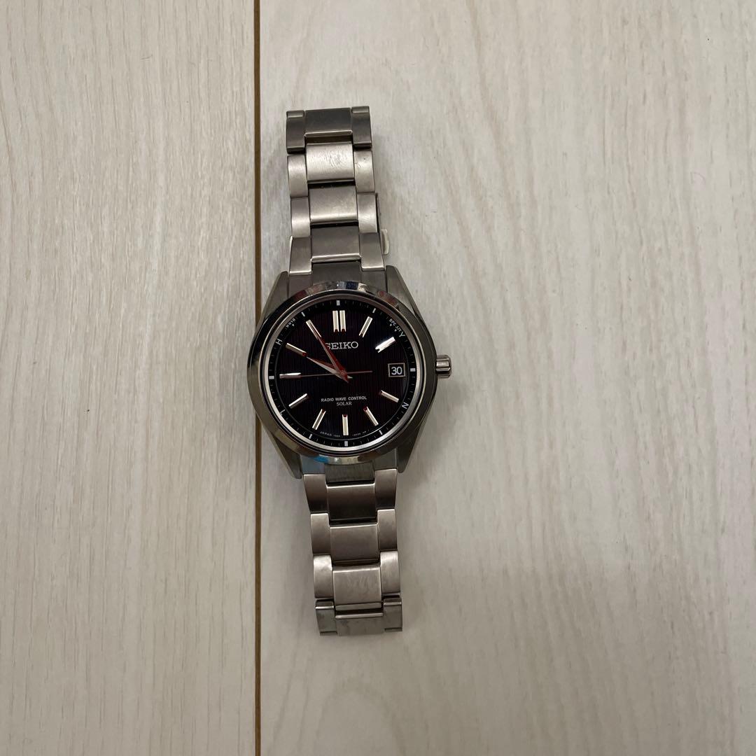 SEIKO ブライツ デイト ソーラー チタン 7B24-0BH0