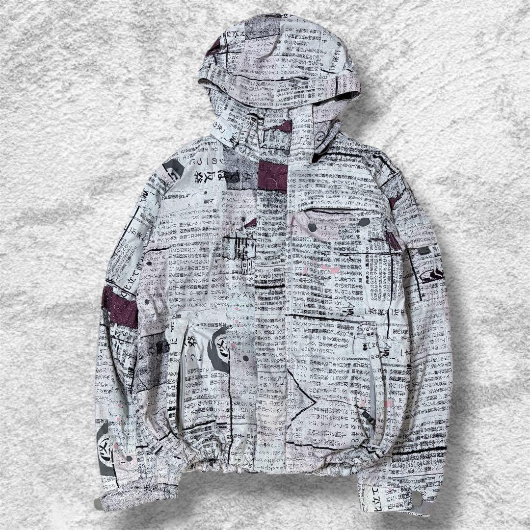 ジャケット・アウター 00s archive news paper gimmick jacket