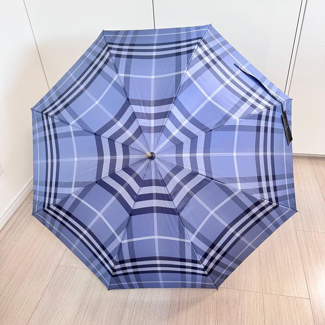 【新品未使用品】バーバリー 傘 60cm 長傘 絶版 オーロラ