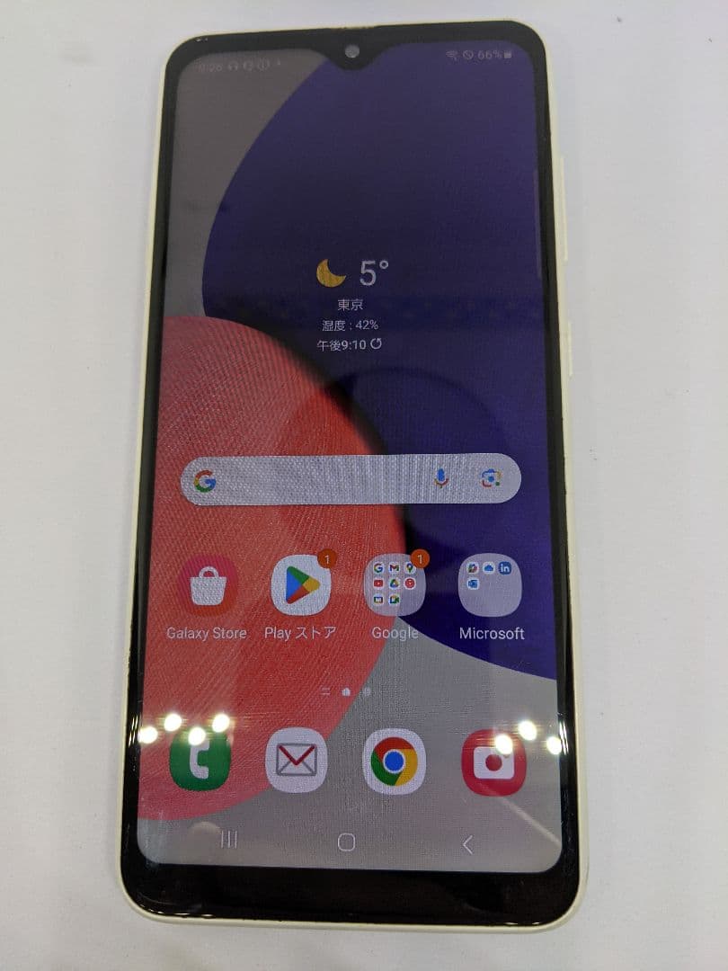 GalaxyA22 5G SC-56B android13 Simフリー④