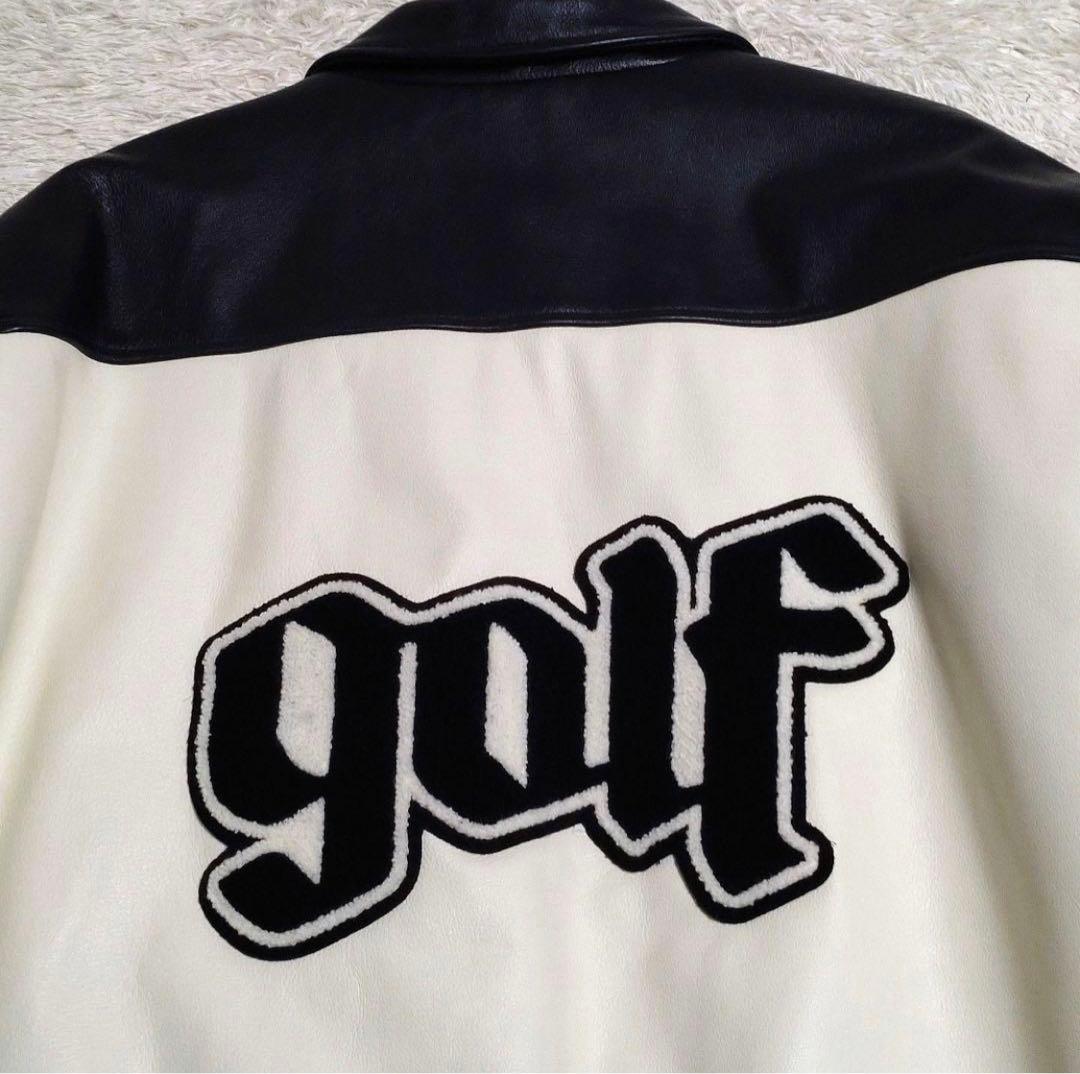 【美品】GOLF WANG ゴルフワン　21SS レザージャケット　XL