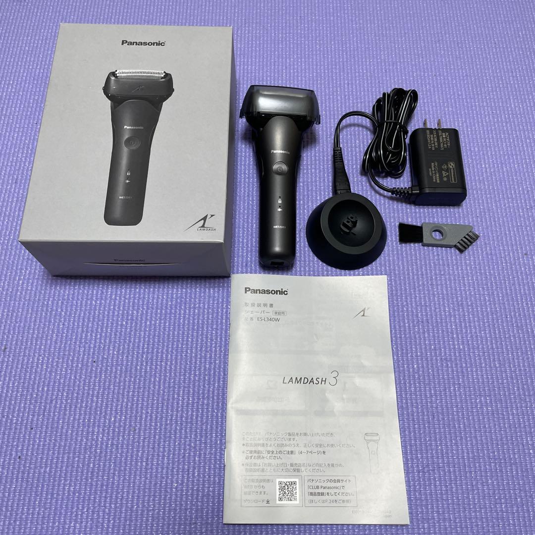 パナソニック　ラムダッシュ３ 黒 ES-L340W-K [3枚刃