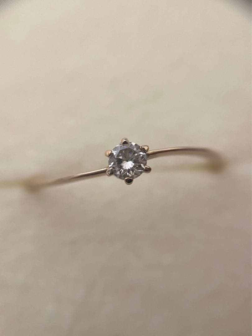 SIENA ROSE K18ダイヤリング　11号