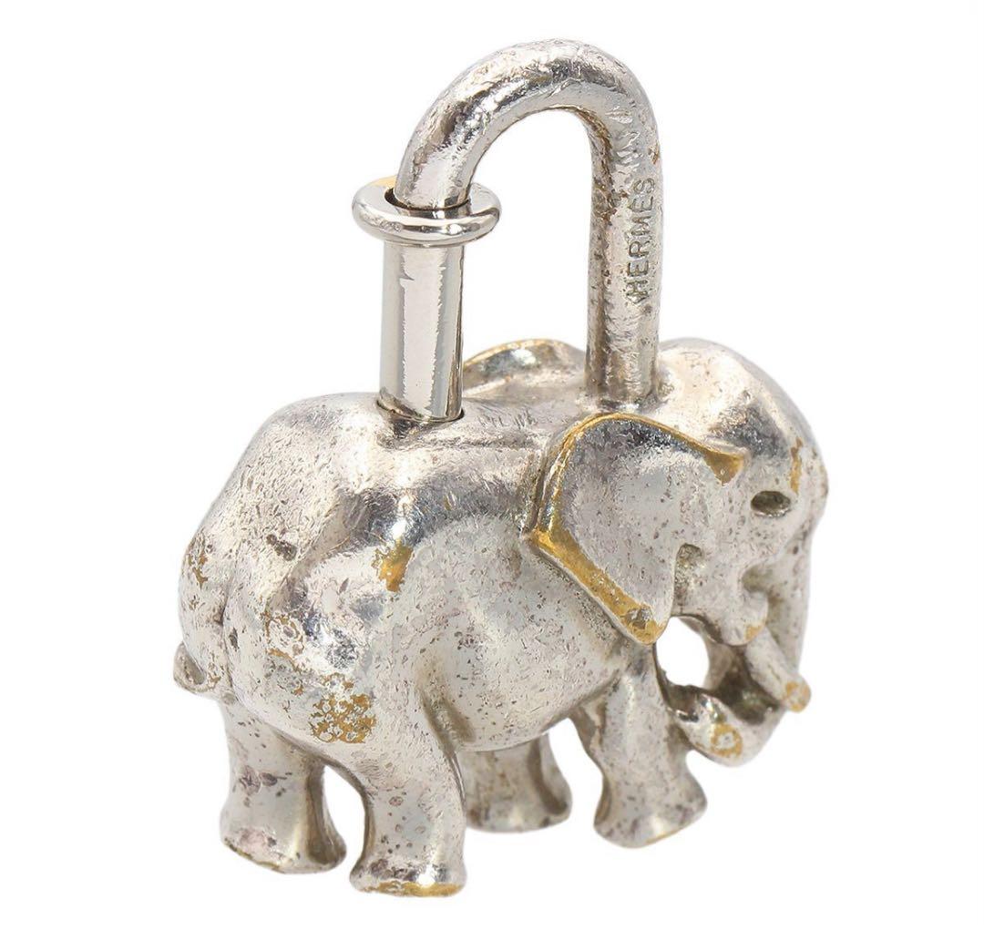 G2054 エルメス 象 エレファント カデナ 南京錠