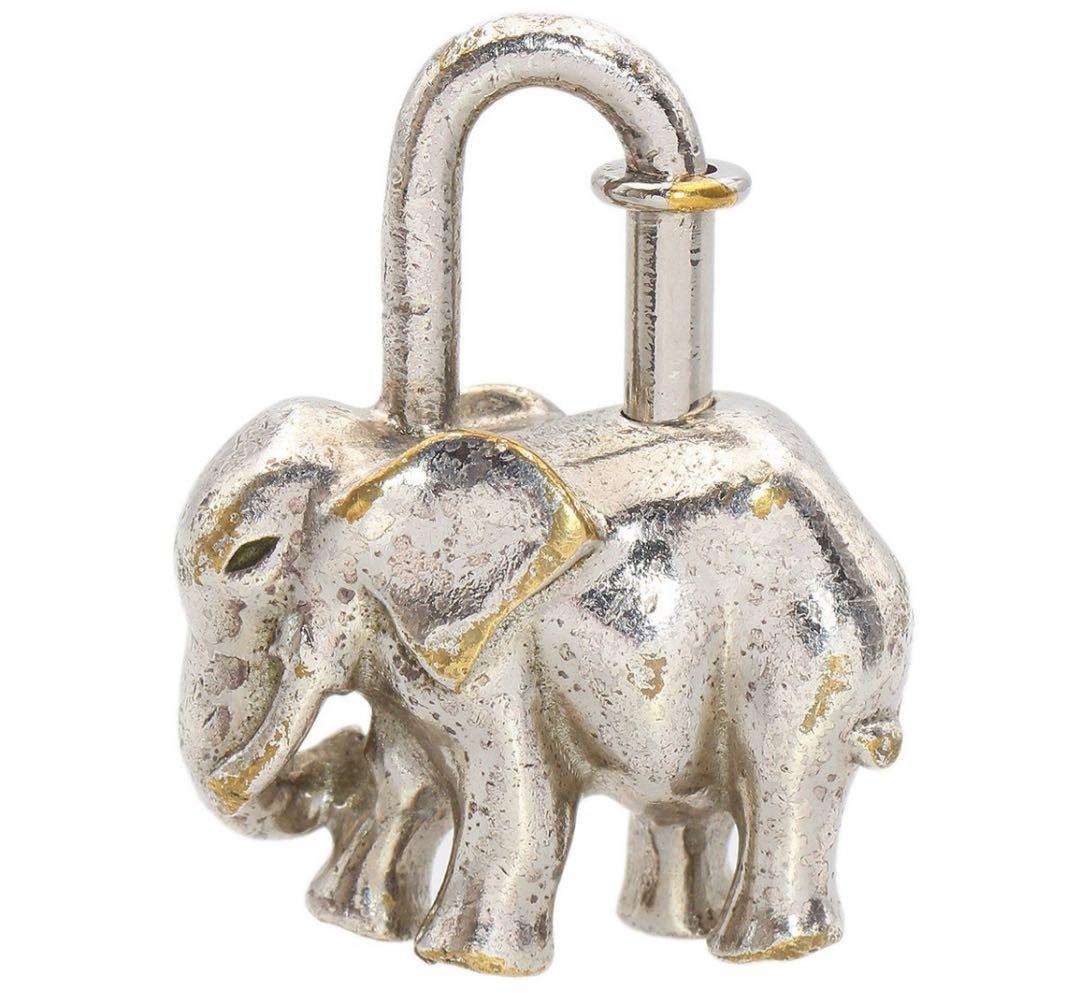 G2054 エルメス 象 エレファント カデナ 南京錠