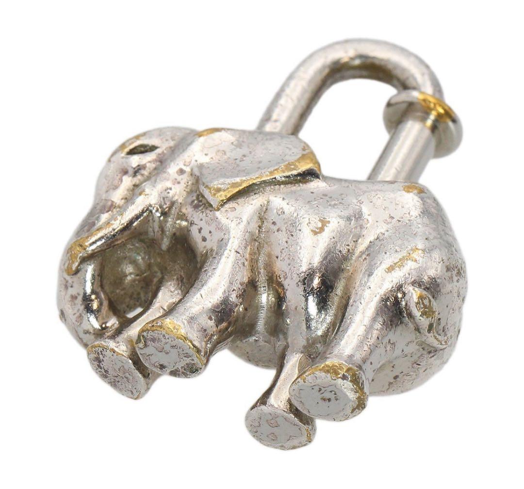 G2054 エルメス 象 エレファント カデナ 南京錠