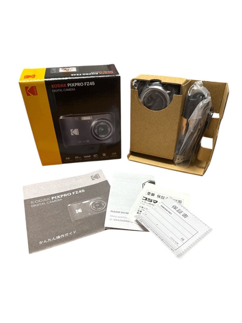 コンパクトデジタルカメラ KODAK PIXPRO ブラック FZ45BK