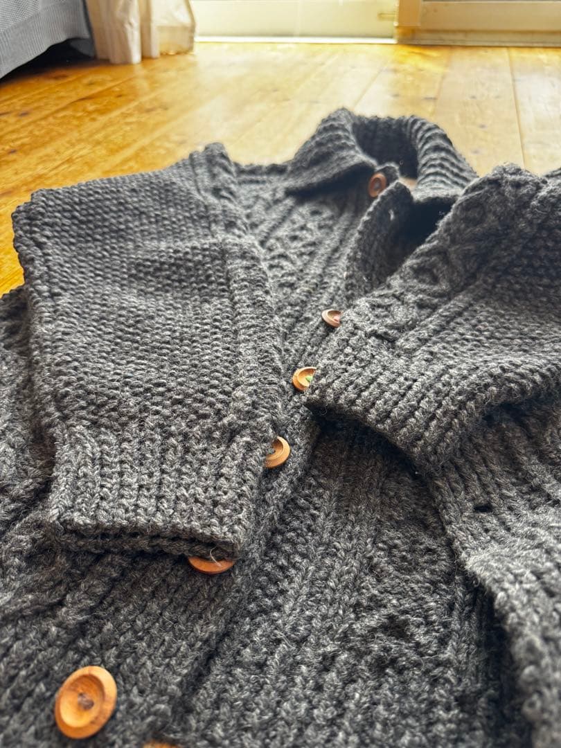 INVERALLAN インバーアラン 3a ダークグレー マルチカラーボタン L