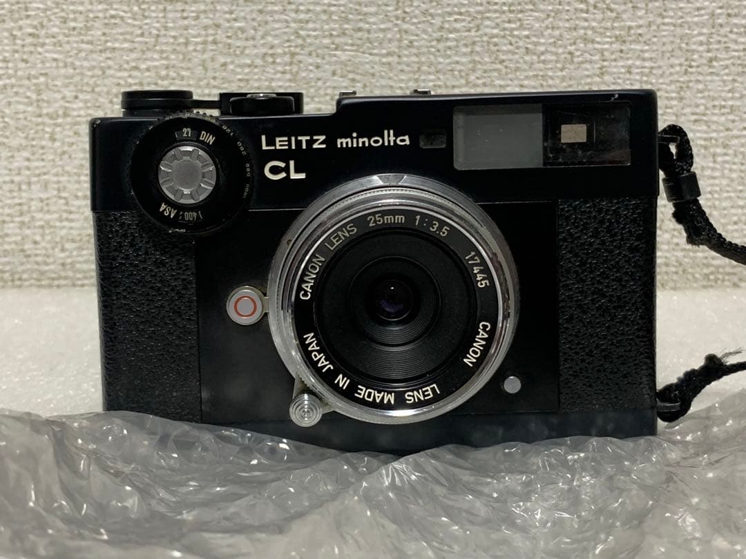 フィルムカメラ LEITZ minolta CL canon lens 25mm 3.5