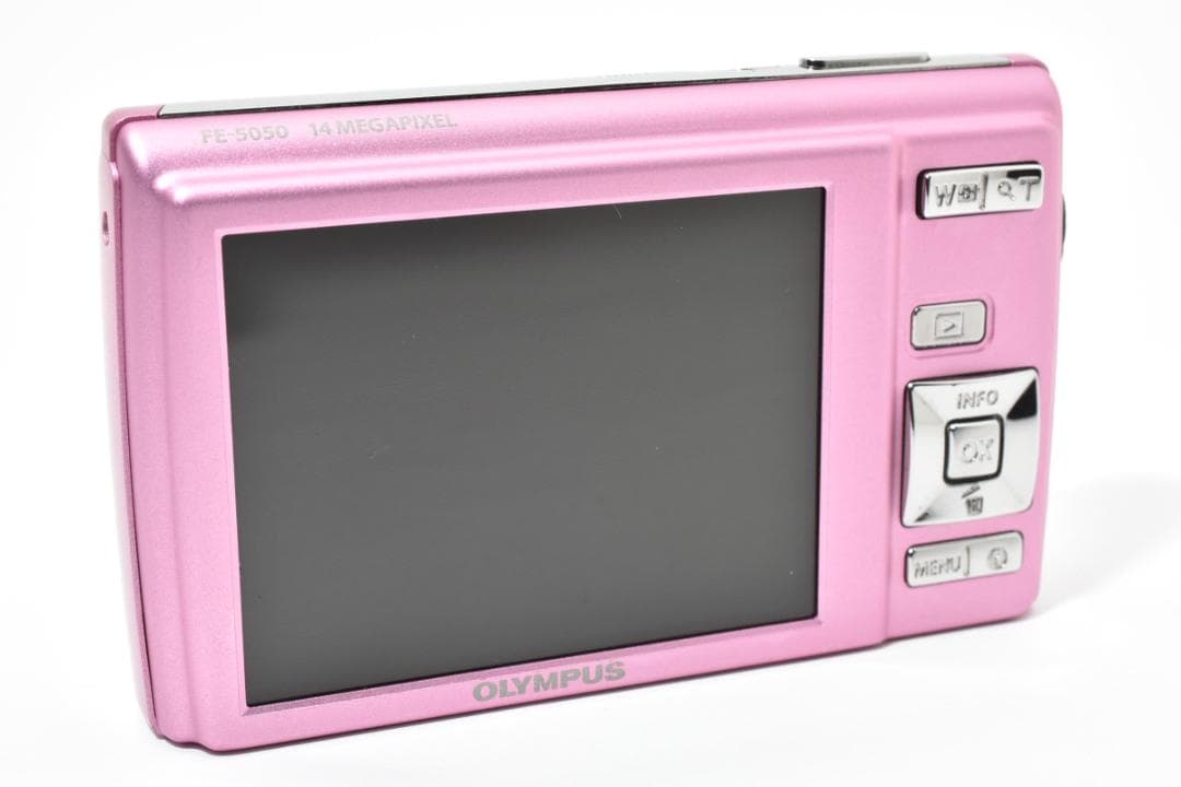《 美品 》 オリンパス　OLYMPUS FE-5050 ピンク