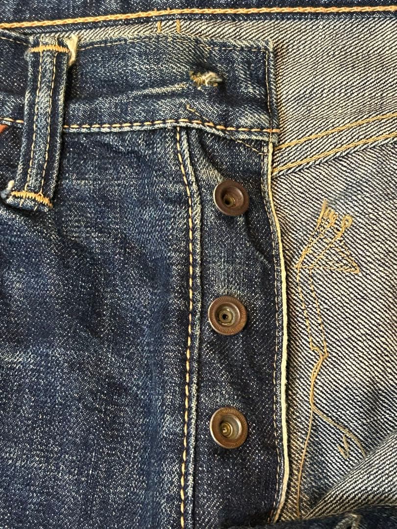 バブたん　ウェアハウス　DUCKDIGGER 色落ち抜群！W33 501