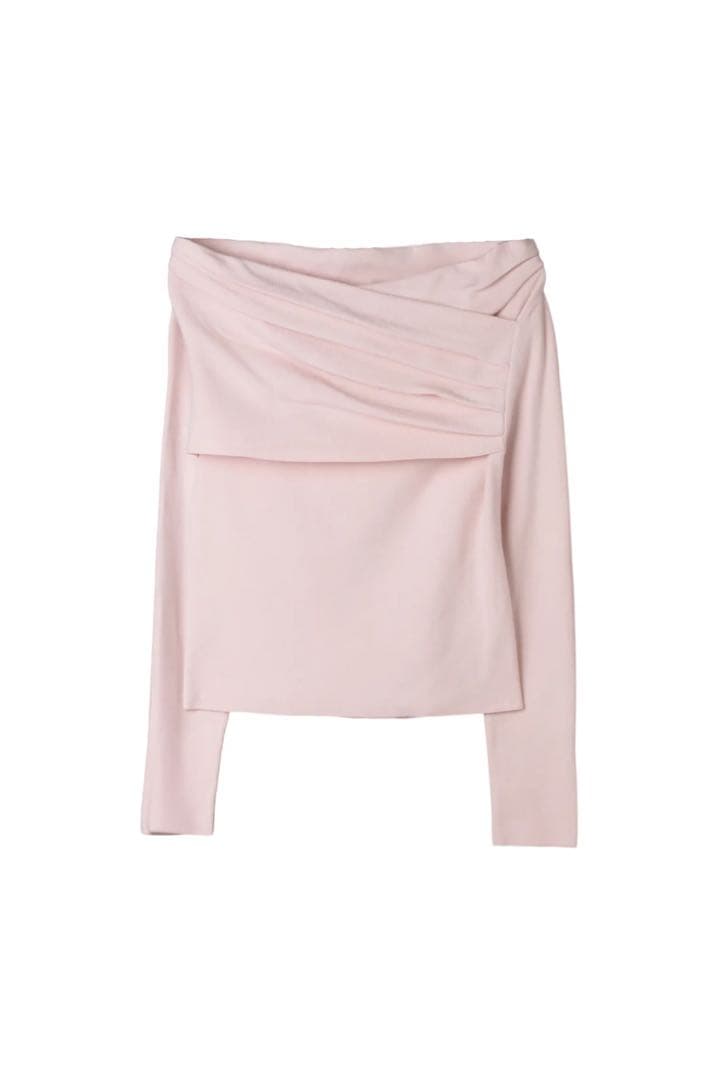 トップス Herlipto Aveline Gathered Knit Top