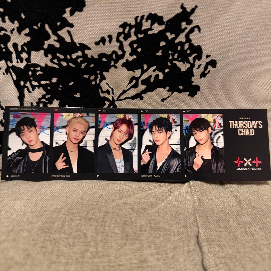 TXT Thursday's child photo strip 1000枚限定