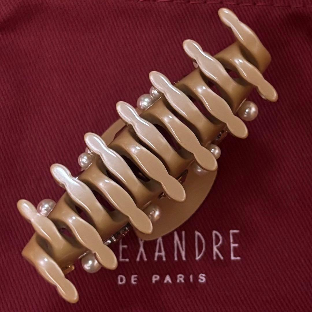 アレクサンドルドゥパリ　 ヘアクリップ　小サイズ　ラインストーン