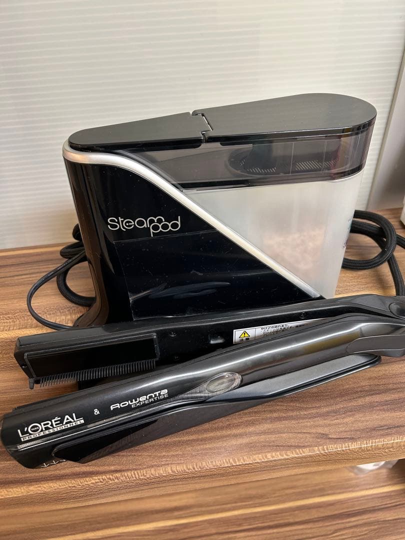 L'OREAL Steampod ストレートヘアアイロン