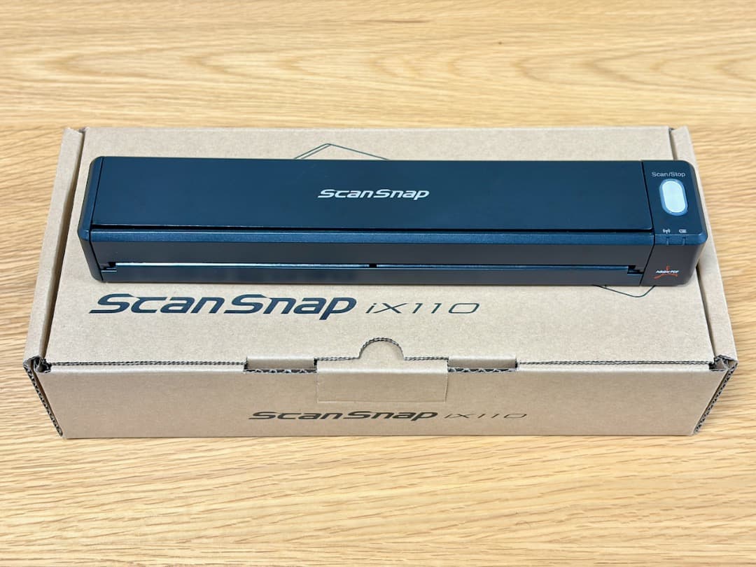 富士通 スキャナー ScanSnap iX100 黒色 FI-IX100A