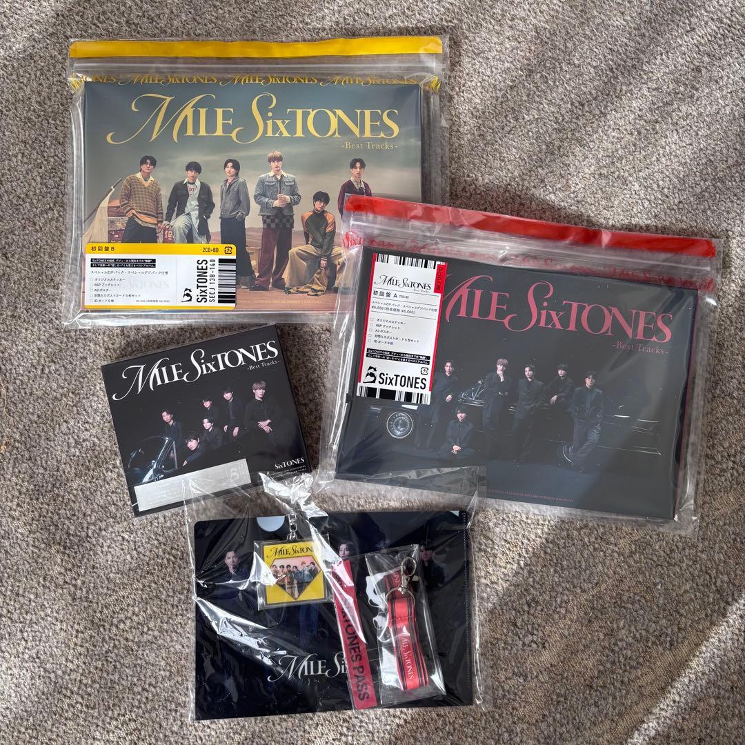 【3形態セット／3種特典付き】SixTONES / MILESixTONES