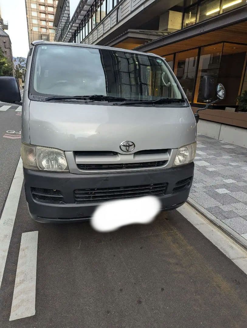 トヨタ ハイエース バン　ワンオーナー　5MT ディーゼル