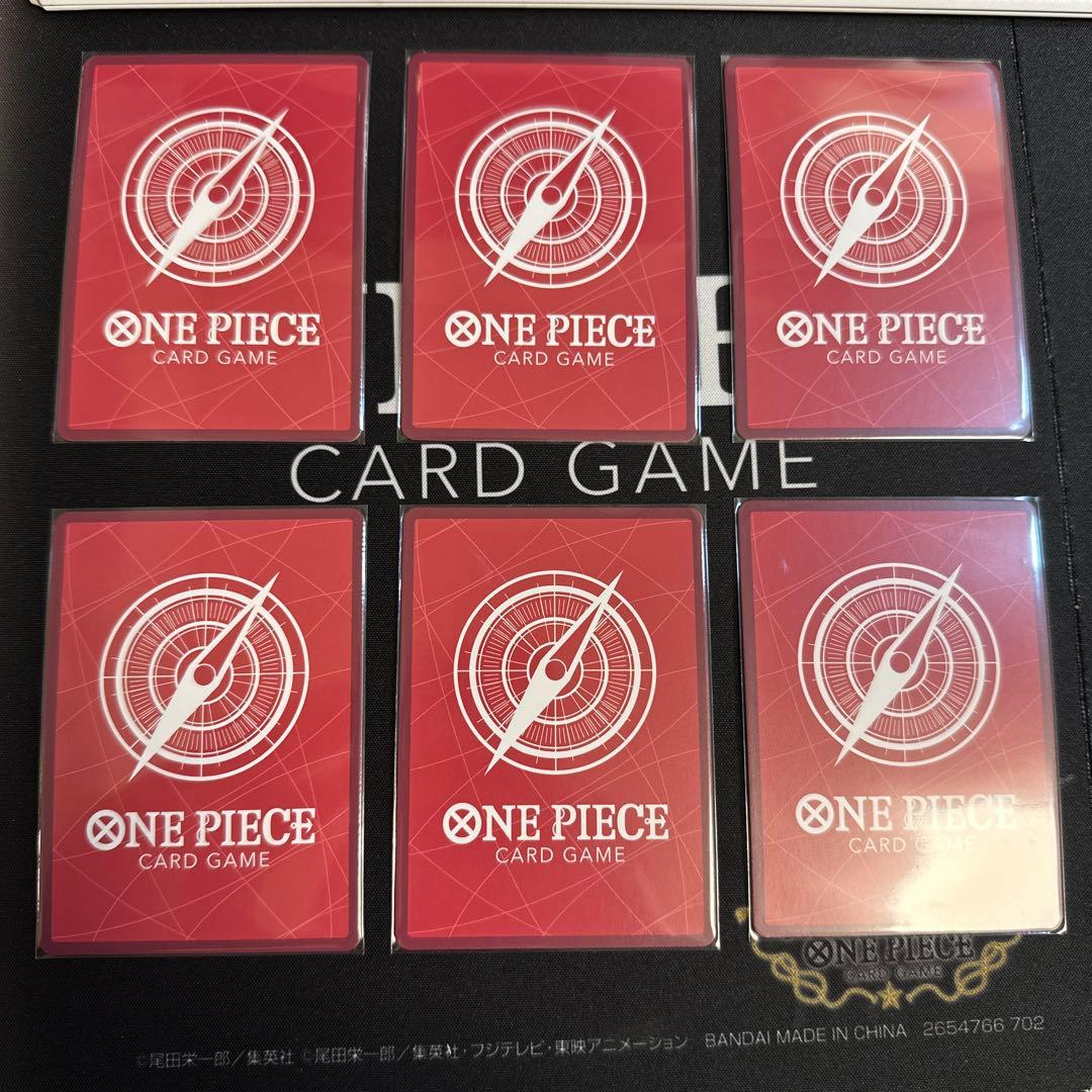 GODパック リーダーパラレル 6枚セット&ルフィSEC