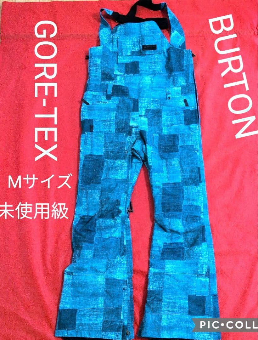 【未使用級】BURTON / バートン◆GORE-TEX◆ ビブパンツ スノボー