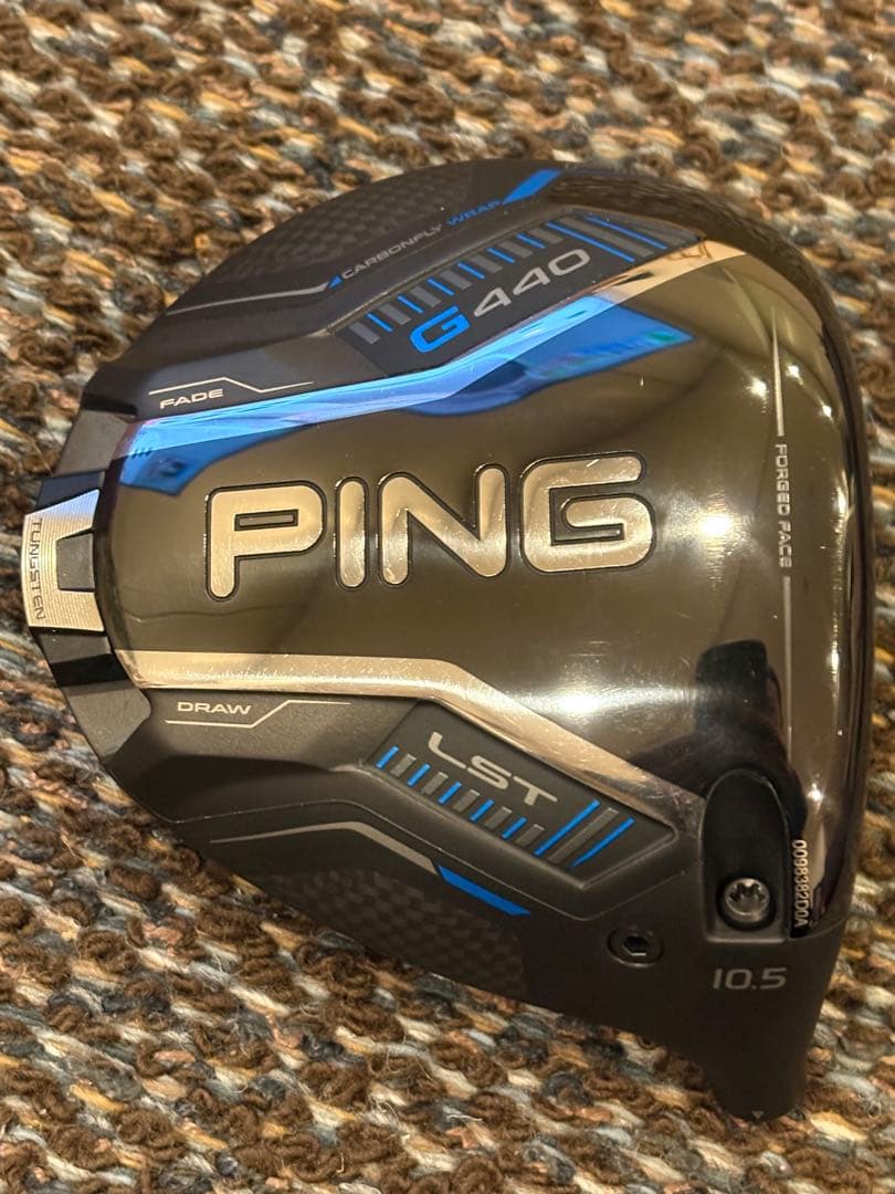 G440 LST 10.5° PING ヘッドのみ　ヘッドカバー付