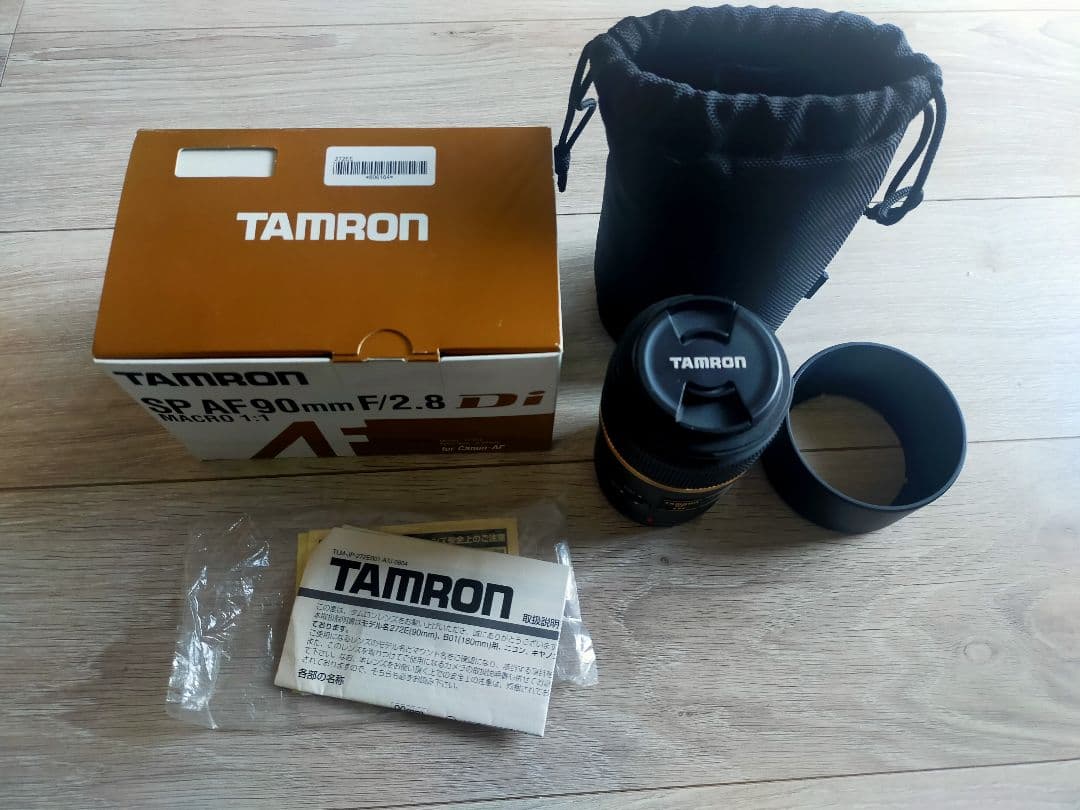 TAMRON SP AF 90mm F/2.8 マクロレンズ