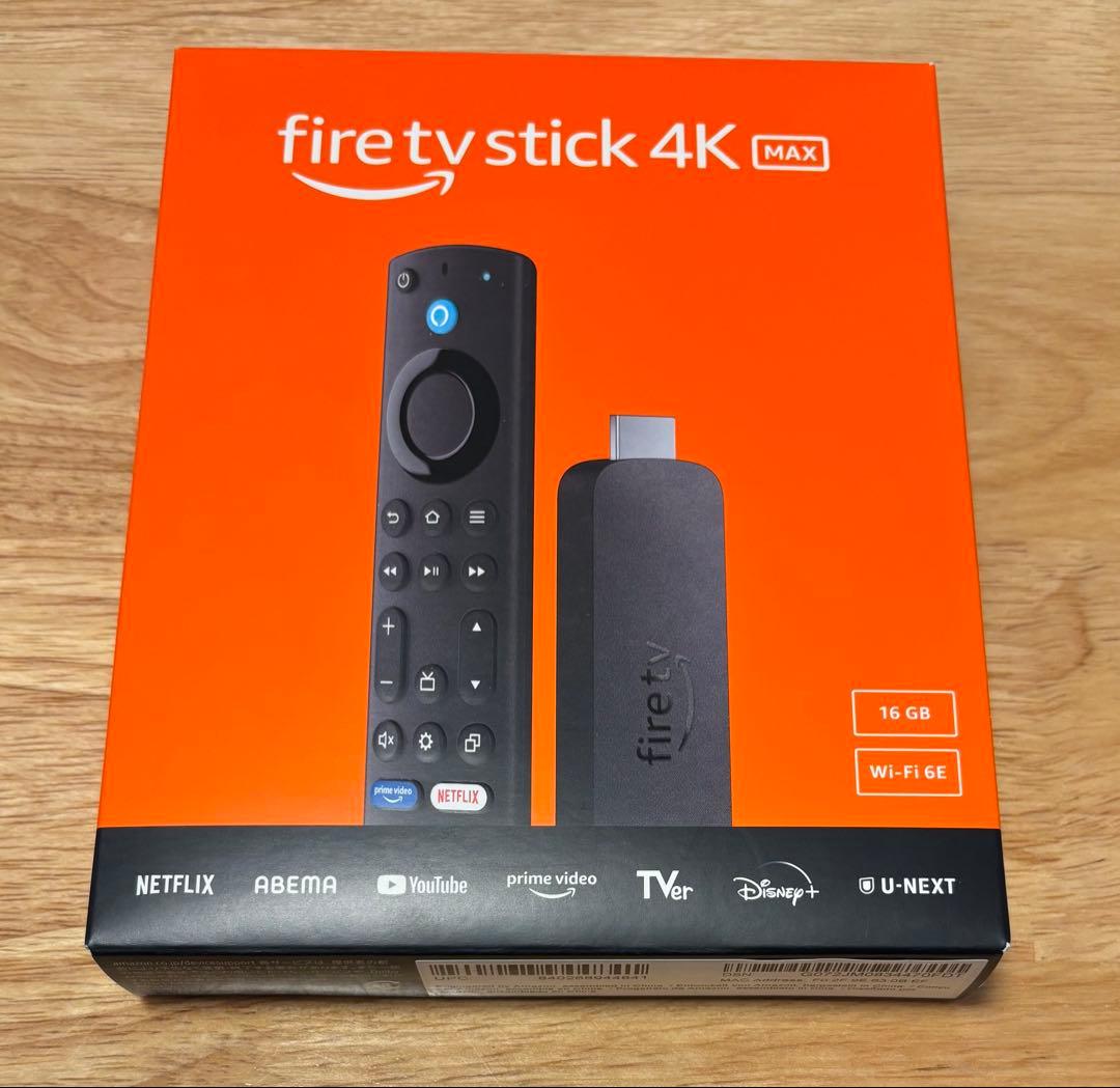 Fire TV Stick 4K Max 16GB Wi-Fi 6E 新品