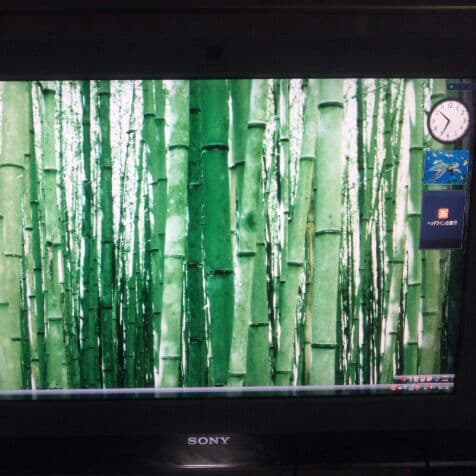 バイオ クリスタルふちデザインデスクトップ