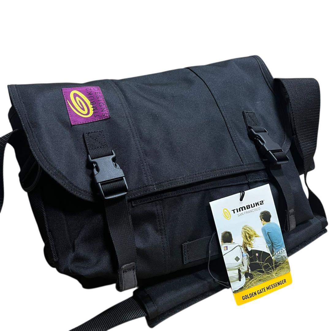 【旧タグ 廃盤】TIMBUK2 メッセンジャーバッグ Sサイズ 黒 レア 旧ロゴ