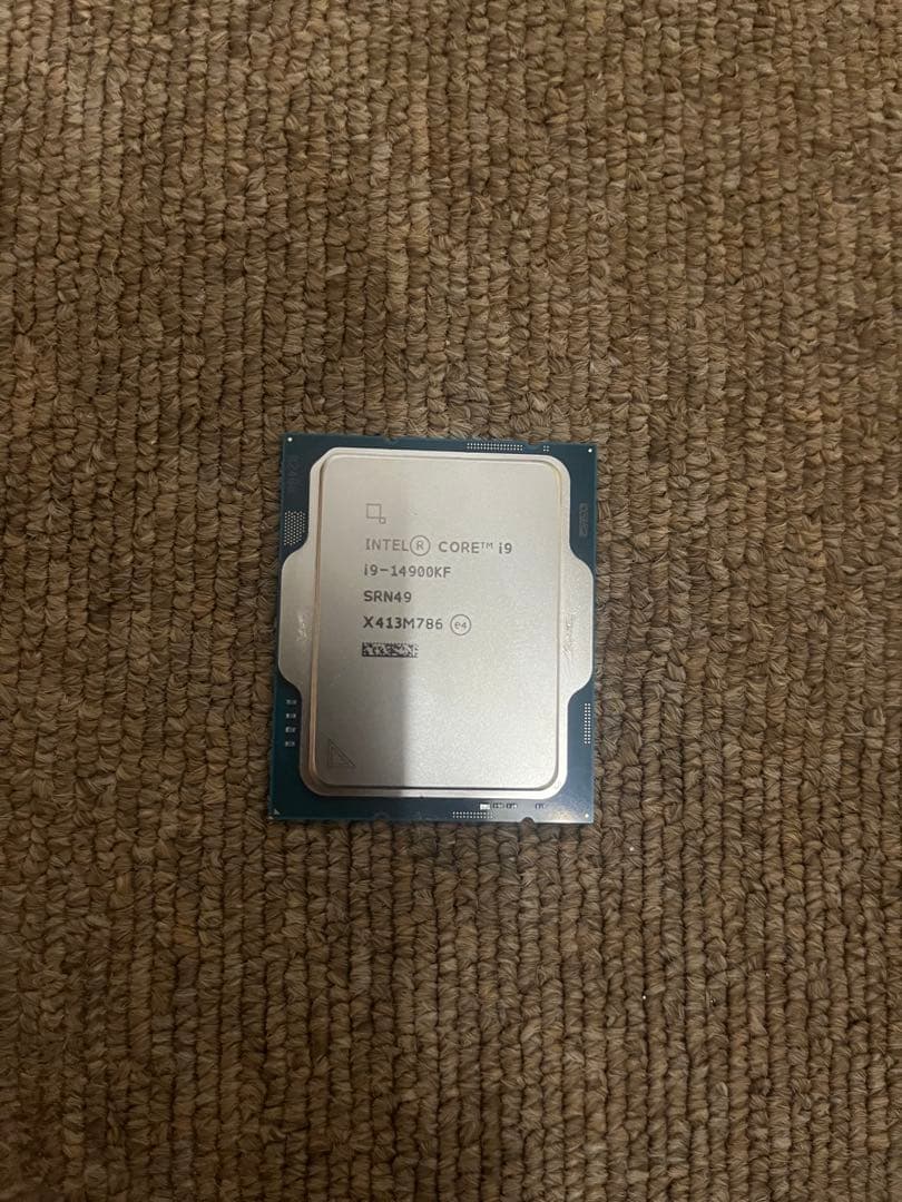 Intel Core i9-14900KF CPU 動作未確認