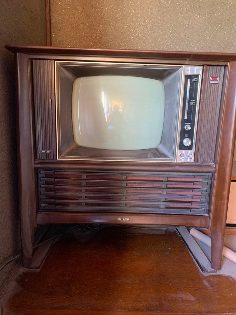 【引き取り限定・前橋】古いテレビ  シャープ　19C-D3N