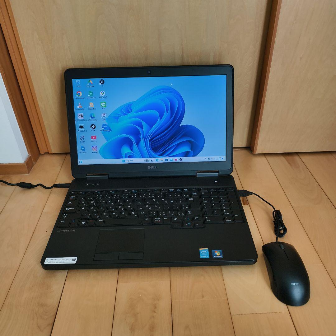 大画面・爆速 SSDノートパソコン✨最新Win11/Bluetooth/マウス付