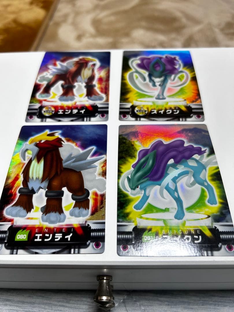 ポケモンカード エンティ スイクン セット